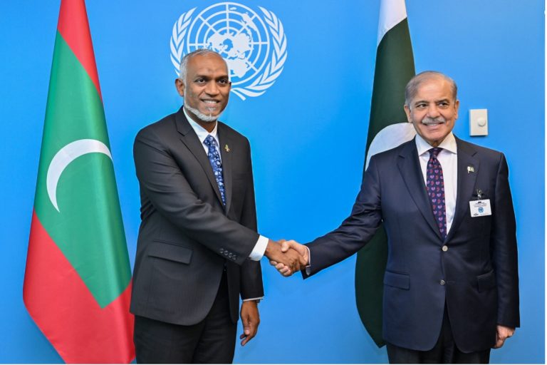 The President meets with Prime Minister of Pakistan on the sidelines of UNGA 79