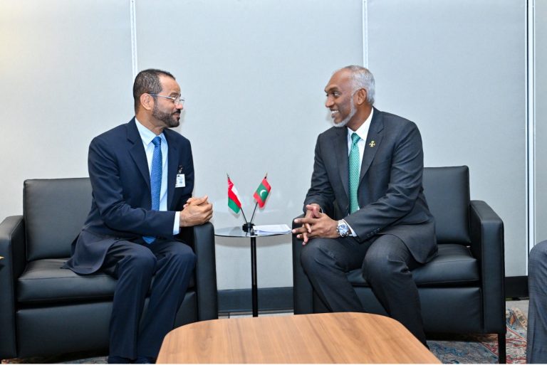 The President meets with Foreign Minister of the Sultanate of Oman, Head of Delegation to UNGA 79 on the sidelines of UNGA 79