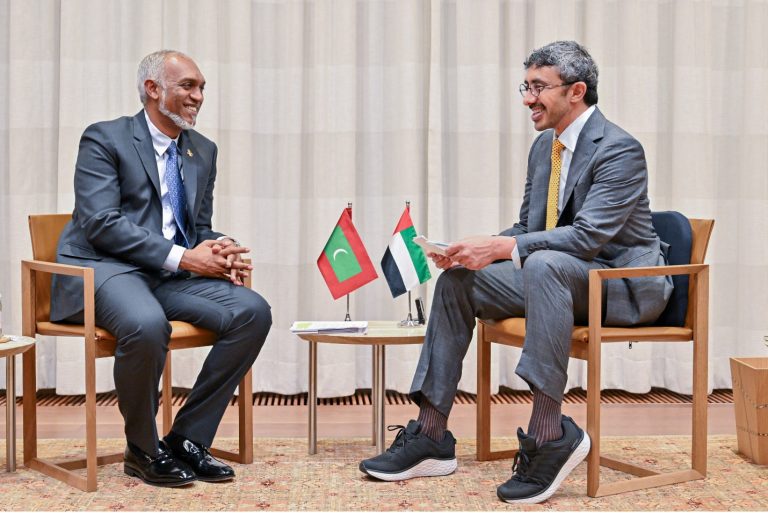 The President meets with the Deputy Prime Minister and Minister of Foreign Affairs of the UAE, Head of Delegation to UNGA 79 on the sidelines of UNGA 79