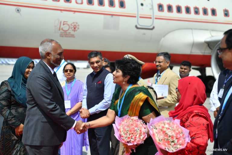 President Muizzu arrives in Bangalore with aims to foster investments from the top firms