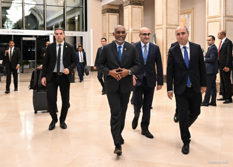 Presidents departs from Azerbaijan after participating at the COP29