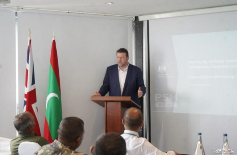 Maldives, British High Commission hold workshop to strengthen emergency response