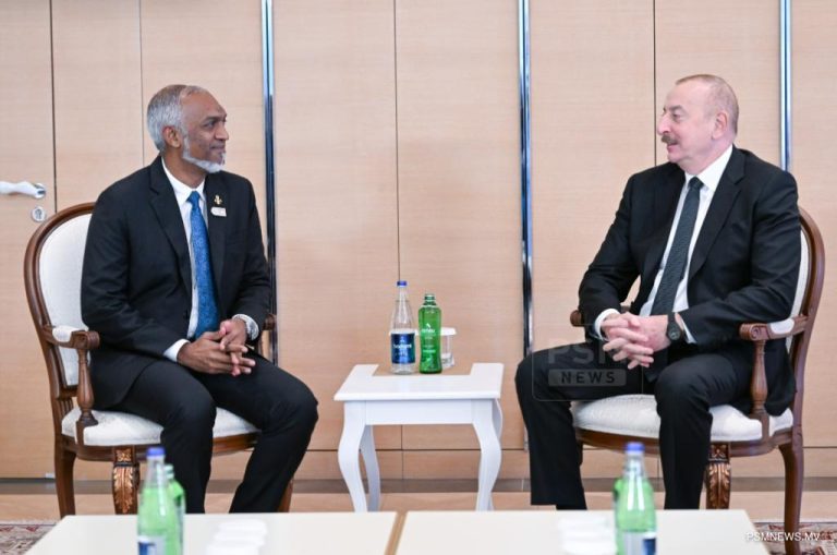 President invites Azerbaijan to increase investments in Maldives